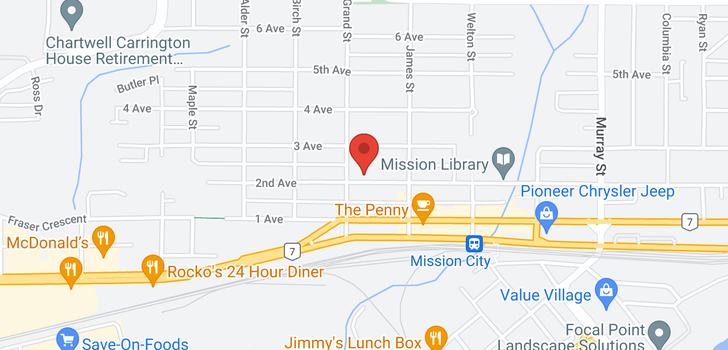 map of 33027 2ND AVENUE